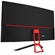 Monitor Gamer Warrior 24' Curvo Preto MN103