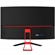 Monitor Gamer Warrior 24' Curvo Preto MN103