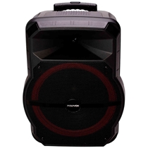 Caixa De Som Amplificada Polyvox TWS Bluetooth 700W Woofer 15" Preto XC-715T