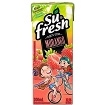 Suco SuFresh Morango Caixa 200ml