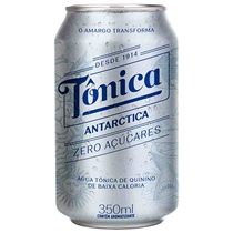 Água Tônica Antarctica Zero Açúcar Lata 350ml 01 Unidade
