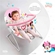 Cadeira De Descanso Multikids Baby Softy Minnie 0-11kg Rosa - BB441