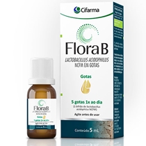 Flora B Suspensão Gotas 5mL  Cifarma