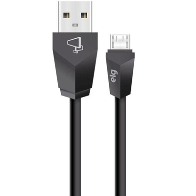 Cabo Micro USB 1,8M Para Recarga E Sincronização ELG