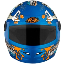 Capacete Pro Tork Liberty For Kids Paint Azul Fosco 54