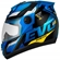 Capacete Pro Tork Evolution G8 Evo Azul E Amarelo Brilhante 62