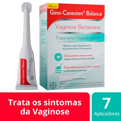 Gel Vaginal Gino-Canesten Balance 7 Unidades