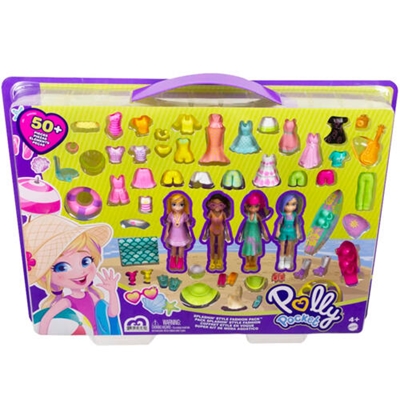 Boneca Mattel Polly Pocket Amigas De Capuz Sortido HKV98