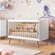 Berço Mini Cama Infantil Carolina Ligia Branco CB007