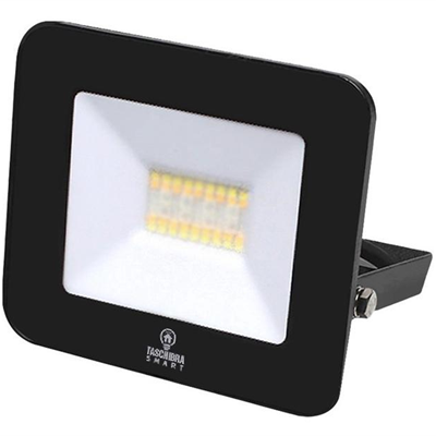 Refletor Taschibra Smart Wi-Fi Led 20w RGB+CCT Preto 3942 (MP)