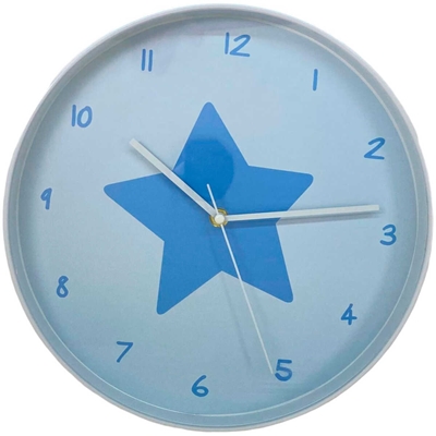 Relógio De Parede Noritex Estrela Azul 423-210649