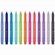 Caneta Hidrográfica Faber-Castell Fine Pen Colors 0.4mm 12 Cores