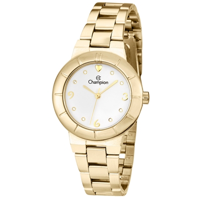 Relógio Champion Feminino Analógico Dourado CH26855H