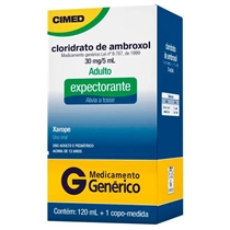 Cloridrato De Ambroxol 6mg/mL 120mL+Copo dosador Cimed