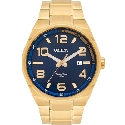 Relógio Masculino Orient Dourado MGSS1134 D2KX