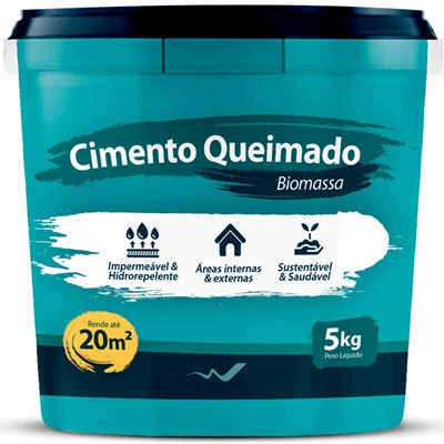 Cimento Queimado Biomassa 5kg Aquamarine (MP)