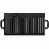 Chapa Grill Mta Ferro Reversível 51cm Preto 8320