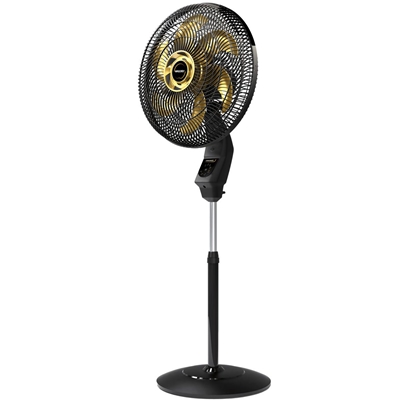 Ventilador de Coluna Mallory 40cm Chronos Preto e Dourado B94401741