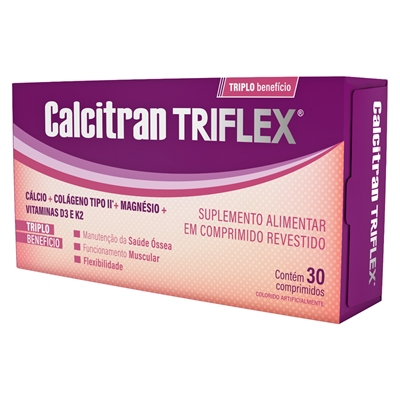 Calcitran Triflex 30 Comprimidos FQM