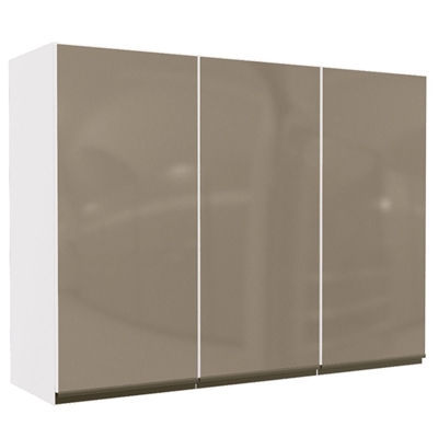 Armário Aéreo 3 Portas Kappesberg Maxxi 120cm Branco G765A