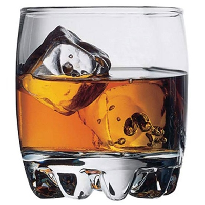 Jogo 6 copos whisky em vidro Sylvana 300ml 9cm Pasabahce