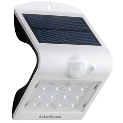 Arandela Solar Intelbrás Integrada ASI 220 Luz Amarela