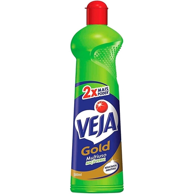 Limpador Multiuso Veja Gold Maçã Verde 500ml