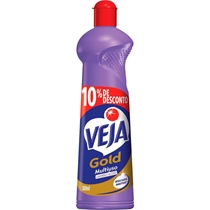 Limpador Multiuso Veja Gold Lavanda e Álcool 500ml Promo 50%