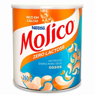 Leite em Pó Molico Zero Lactose Nestlé Lata 260g