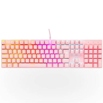 Teclado Gamer Mecânico Tamer Dazz Orion Essential Rosa