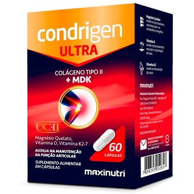 Condrigen Ultra  60 Cápsulas Maxinutri