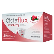 Cisteflux Cranberry Pó 30 Sachês  Maxinutri