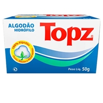 Algodão Topz Rolo Hidrófilo 50g