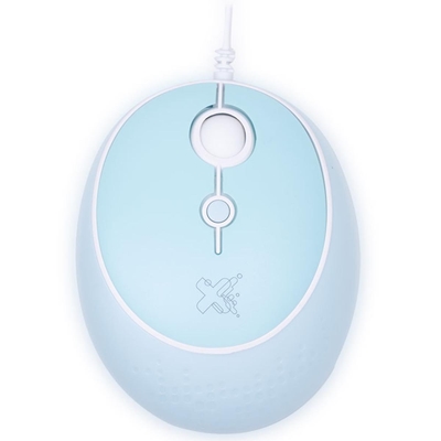 Mouse Com fio Maxprint Techware USB2.0 60000100 AZUL