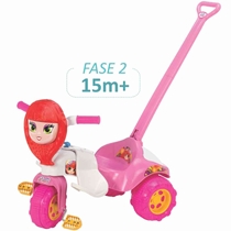 Triciclo Magic Toys Meg Doll Rosa 2718