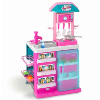 Cozinha Gourmet Magic Toys Rosa 8016