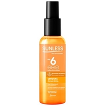 Óleo Bronzeador Spray Sunless Cenoura FPS6 120ml