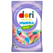 Gelatina Dori Minhoca Ácida 60g