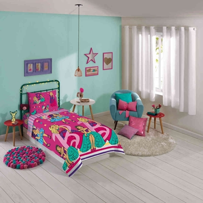 Cama Infantil Mini Cama Boneca Barbie Com Colchão em Promoção na