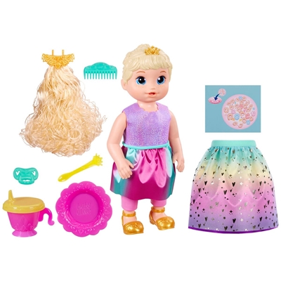 Boneca Baby Alive Hasbro Princesa Ellie Grows UP Loira F5236