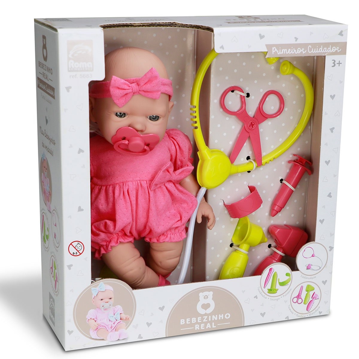 Emporio Dutra - Roupa Bebê Barbie roxa