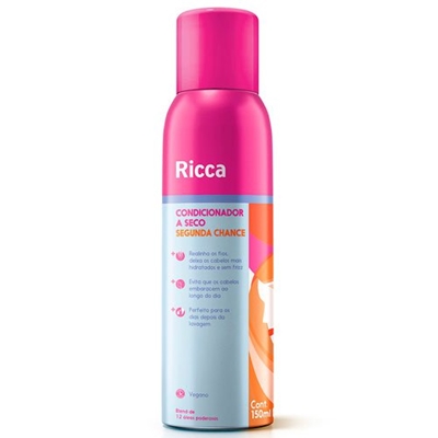 Condicionador A Seco Ricca Segunda Chance 150ml