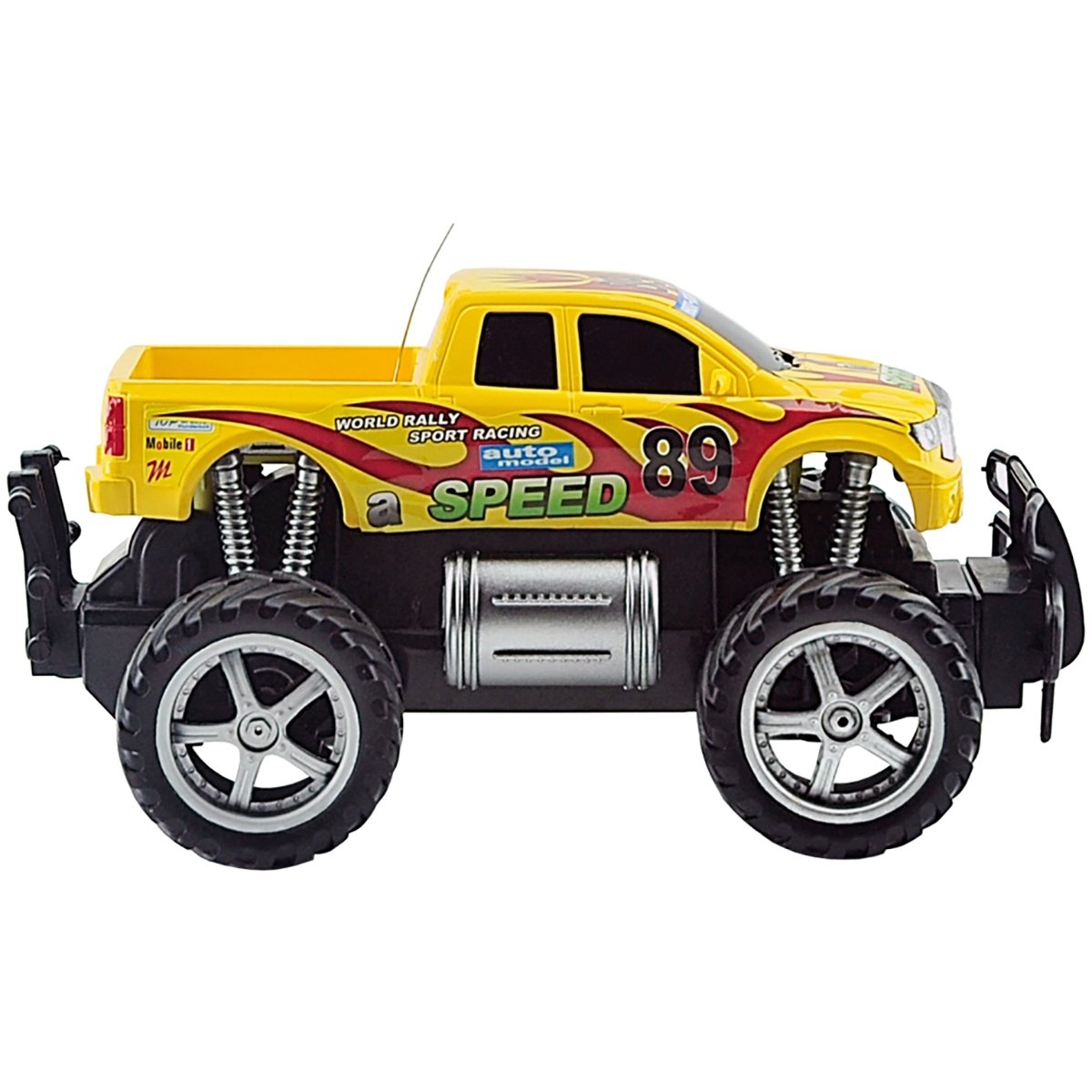 Carro de Controle Remoto Giant Four Wheeler PickUp Amarelo Cks