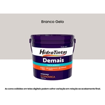 Tinta Acrílica Hidrotintas Econômica Fosca 3L Demais Branco Gelo (MP)