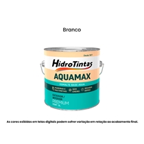 Tinta Esmalte Sintético Hidrotintas À Base D'Água 3L Aquamax Branco (MP)