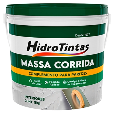 Massa Corrida Hidrotintas 5kg (MP)