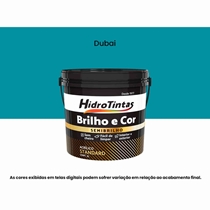 Tinta Acrílica Hidrotintas Standard Semibrilho 3L Brilho e Cor Dubai (MP)