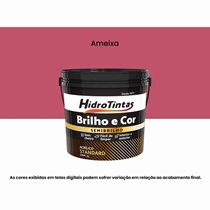 Tinta Acrílica Hidrotintas Standard Semibrilho 3L Brilho e Cor Ameixa (MP)