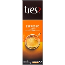 Cápsula de Café 3 Corações Café Espresso Ameno 10 Unidades 8g