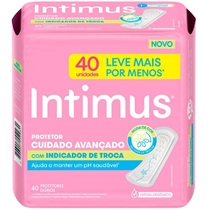 Protetor Diário Intimus Com Indicador De Troca 40 Unidades